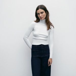 𝗡𝗪𝗧 𝗭𝗮𝗿𝗮 • Ribbed Knit Sweater